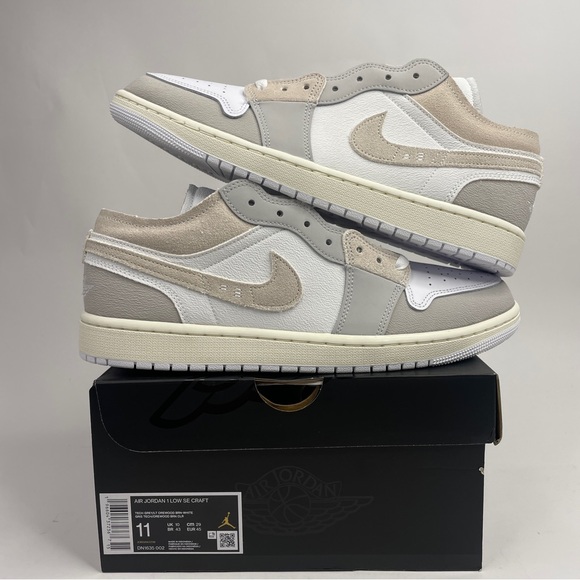 Jordan Other - Nike Air Jordan 1 Retro Low SE Craft “Tech Grey” 2023